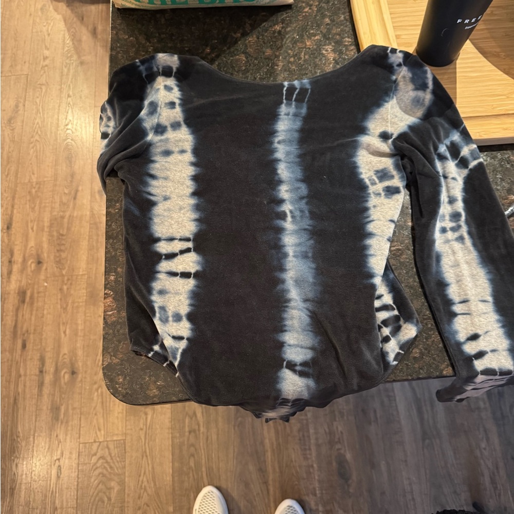 All saints Tie-Dye Long Sleeve Top